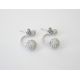 Náušnice striebro 12583