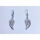 Náušnice striebro 14221