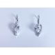 Náušnice striebro 12360