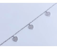 Strieborný náramok 40158