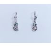 Náušnice striebro 30477