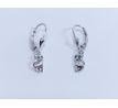 Náušnice striebro 30477