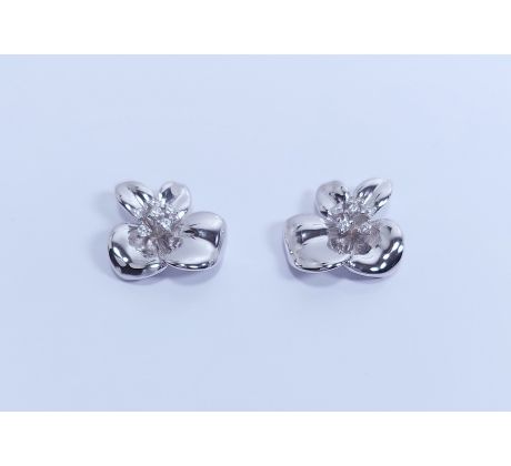 Náušnice striebro 30478