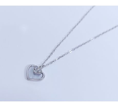 Strieborný náhrdelník 30481