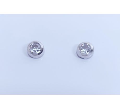 Náušnice striebro 30490