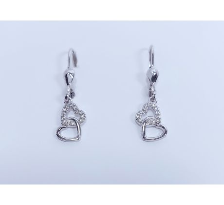 Náušnice striebro 30482