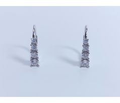 Náušnice striebro 30484