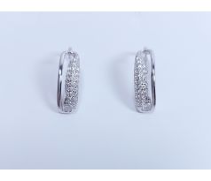 Náušnice striebro 30483