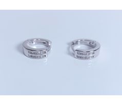 Náušnice striebro 30491