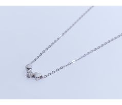Strieborný náhrdelník 14556