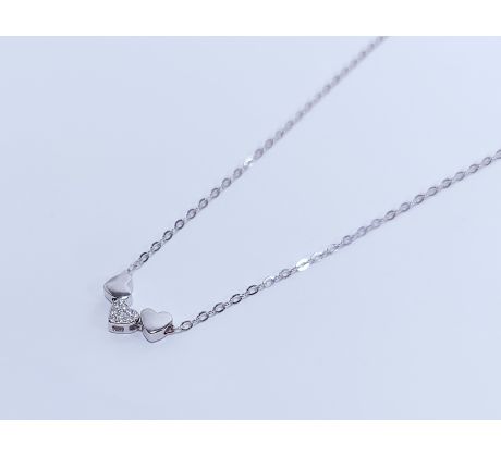 Strieborný náhrdelník 14556