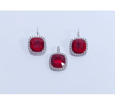 Súprava striebro 15529