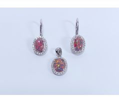 Súprava striebro  15525