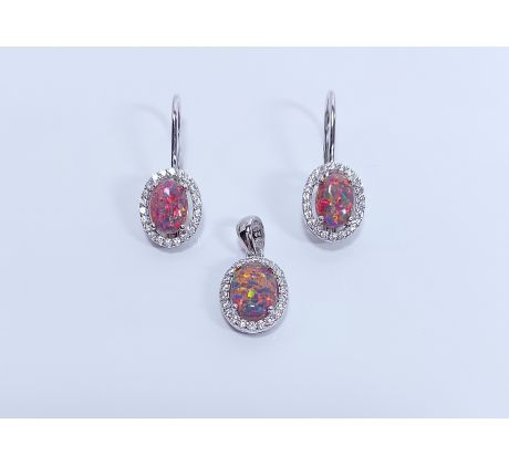 Súprava striebro  15525