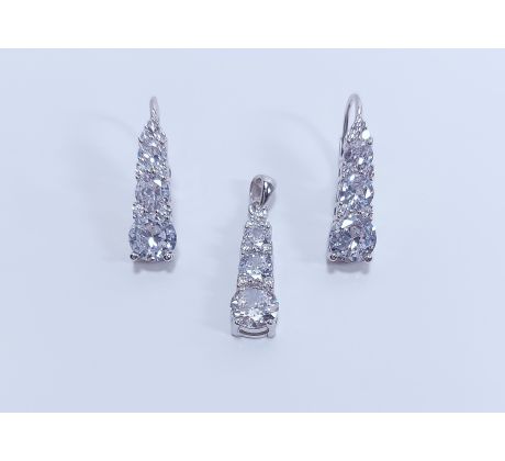 Súprava striebro 15526