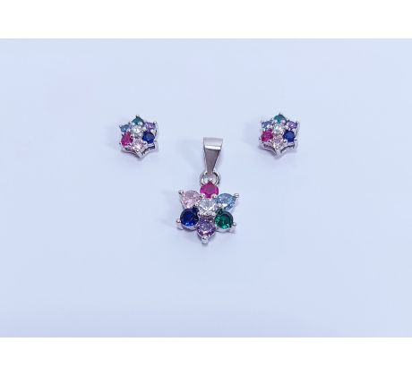 Súprava striebro 15522