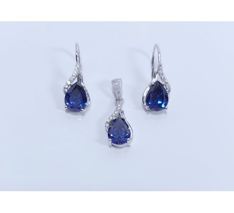 Súprava striebro 15523