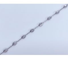 Strieborný náramok 11357