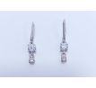 Náušnice striebro 10114