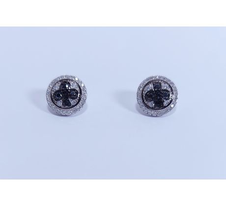 Náušnice striebro 15501