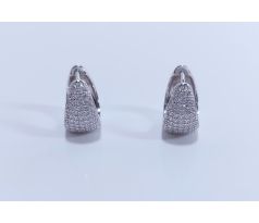 Náušnice striebro 15519