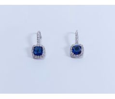 Náušnice striebro 40176