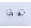 Náušnice striebro 40176