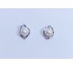 Náušnice striebro 40174