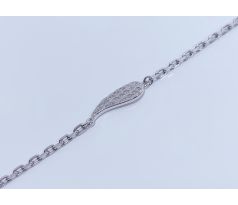 Strieborný náramok 10156