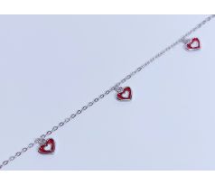 Strieborný náramok 40039