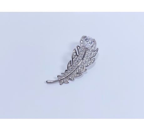 Brošňa striebro 15589