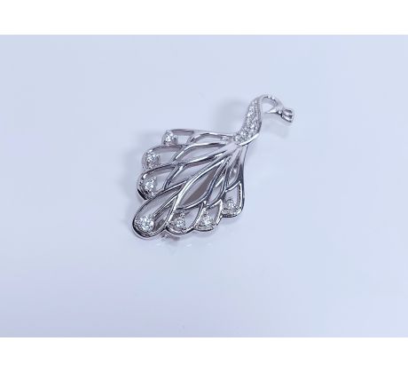 Brošňa striebro 15590