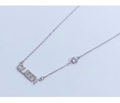 Strieborný náhrdelník 40208