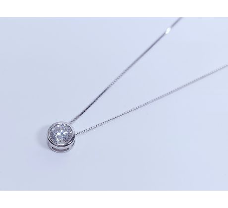 Strieborný náhrdelník 40200