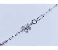 Strieborný náramok 40198