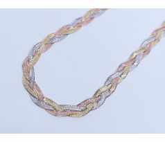 Strieborný náhrdelník 10160