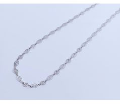 Strieborný náhrdelník 15627