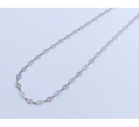 Strieborný náhrdelník 15627