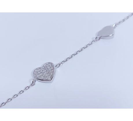 Strieborný náramok 15162