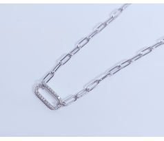 Strieborný náhrdelník 15569