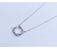 Strieborný náhrdelník 15565