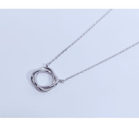 Strieborný náhrdelník 15565