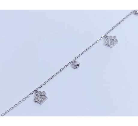 Strieborný náramok 15054