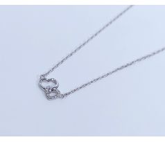 Strieborný náhrdelník 40212