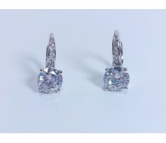 Náušnice striebro 15600