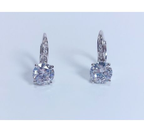 Náušnice striebro 15600