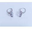 Náušnice striebro 12940