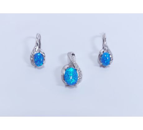 Súprava striebro 15554