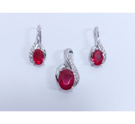 Súprava striebro 15254