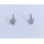 Strieborné náušnice 15776